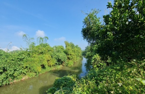 Chỉ 145k/m2 sở hữu ngay 24.000m2 đất nghỉ dưỡng bám sông siêu đẹp tại Tân Lạc, Hòa Bình